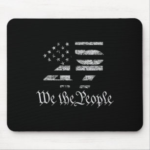 Trump 45-47 US Flagga 2024 Presidentval Musmatta