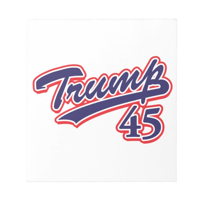 Trump 45! anteckningsblock (Framsida)
