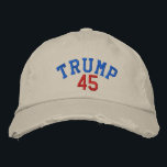 TRUMP 45 Distress Chino Twill Cap - Stone Broderad Keps<br><div class="desc">TRUMP 45 DISTRESSED CHINO TWILL CAP - STONE. VEM ÄR FORTFARANDE SPORT 45:S BOLL CAPS?</div>