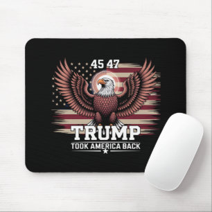 Trump 45:e presidenten Flagga 2025 Eagle America Musmatta