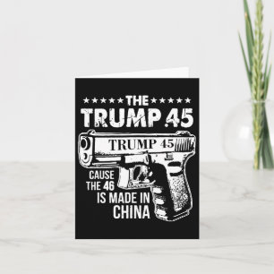 Trump 45 eftersom 46 görs i China 1 Kort