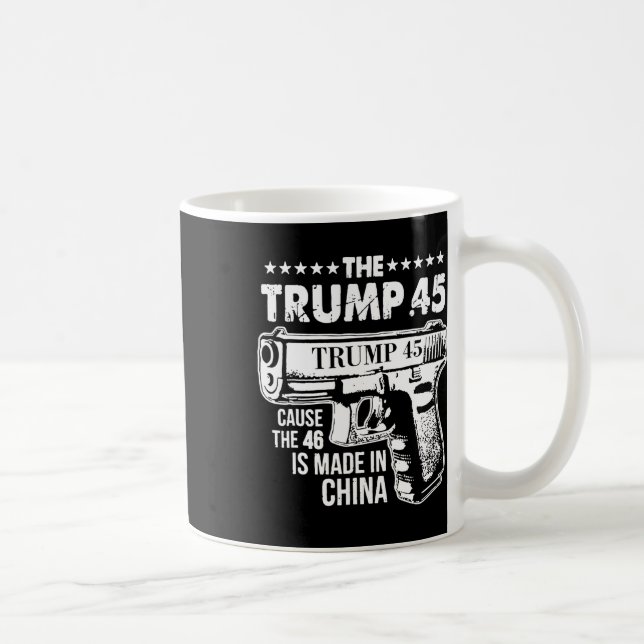 Trump 45 eftersom 46 görs i China Kaffemugg (Höger)
