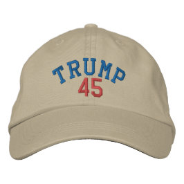 TRUMP 45 Flex-it Cap Broderad Keps