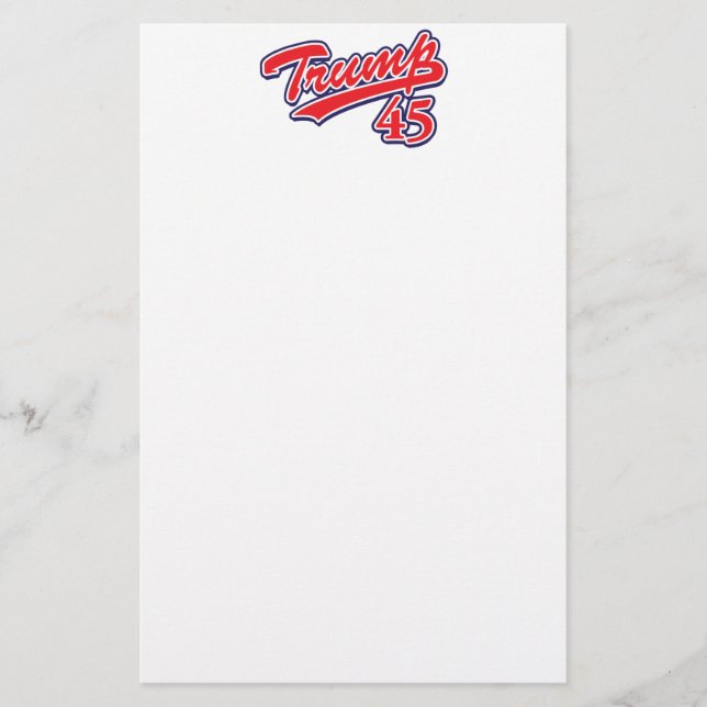 Trump-45-RED Flygblad (Framsidan)