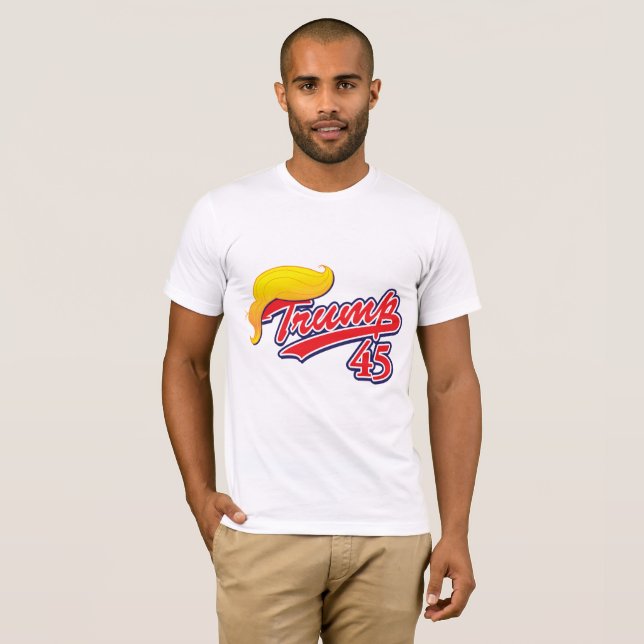 Trump 45! t-shirt (Hel framsida)