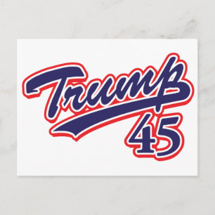 Trump 45! vykort