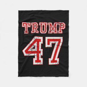 Trump 47 2024 Valet Republican Konservativ Manar Fleecefilt