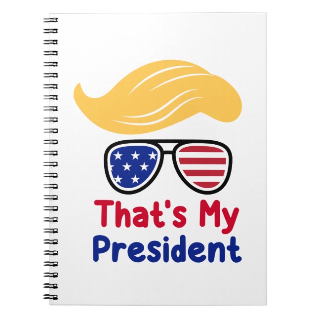 Trump 47 - Det är min president Anteckningsbok (Framsidan)