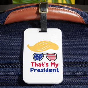 Trump 47 - Det är min president Bagagebricka