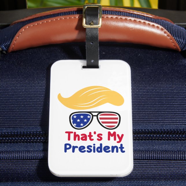 Trump 47 - Det är min president Bagagebricka (Framsida Insitu 2)