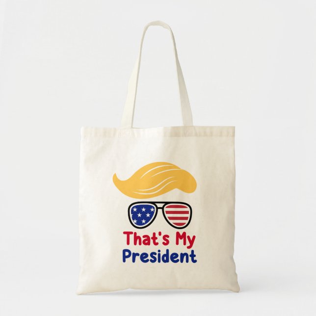 Trump 47 - Det är min president  Tygkasse (Framsidan)
