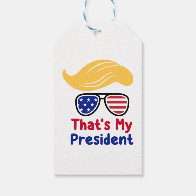 Trump 47 - Det är min talman Presentetikett (Baksidan)