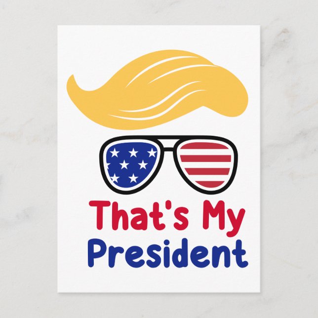 Trump 47 - Det är min talman Vykort (Framsida)