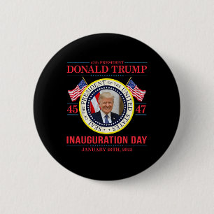 Trump 47:e presidentinvigningsdagen Jan 20:e jag Knapp