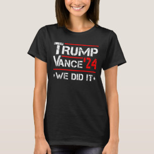 Trump 47:e presidentvalet 2024 t shirt