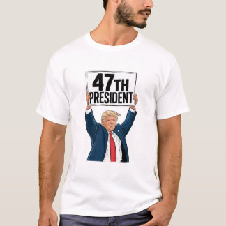 Trump 47:e talman t shirt