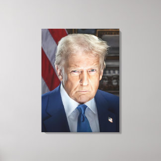 Trump 47: Iconic Canvas Art för 2024
