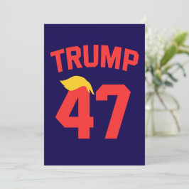 Trump 47 President Inbjudningar