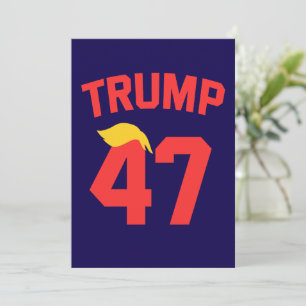 Trump 47 President Inbjudningar