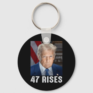 Trump 47 Stiger Invigning Foto Av Donald Trump Nyckelring