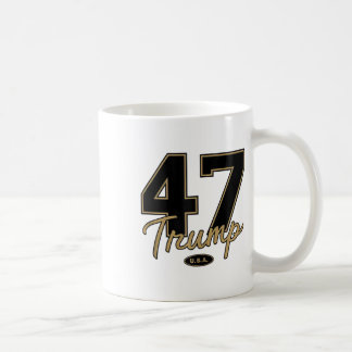Trump 47 Trump 2024 Republican Konservativ 47 Tru Kaffemugg