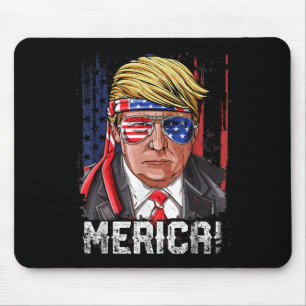 Trump 4:e juli Merica Manar Women US American Fl Musmatta
