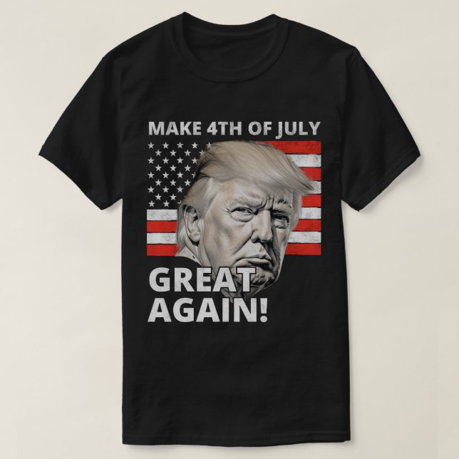 Trump 4:e juli t shirt (Design framsida)