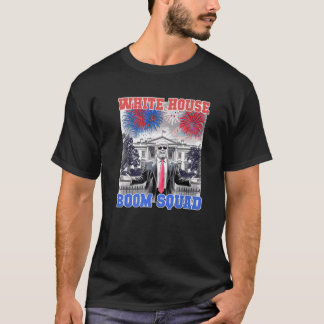 TRUMP 4:e juli VITE HOUSE BOOM SQUAD America S T Shirt