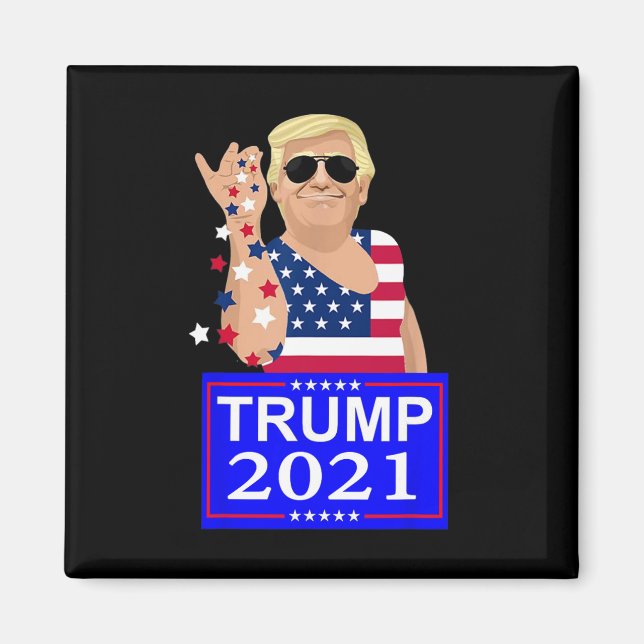 Trump 4 Evigt Val  Magnet (Framsidan)