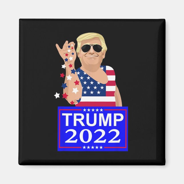 Trump 4 Evigt Val  Magnet (Framsidan)