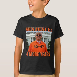 Trump 4, fler år, dom 45 47, Vita huset Dadd T Shirt
