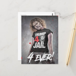 Trump 4 Jail Vykort