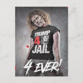Trump 4 Jail Vykort