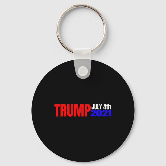Trump 4 juli 2021  nyckelring (Framsida)