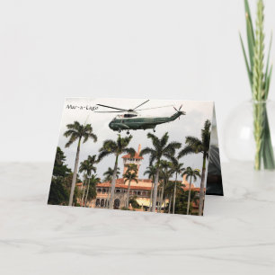 Trump 🎉 50:e födelsedagarkortet Mar-a-Lago Inbjudan