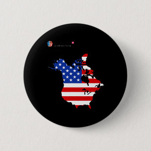 Trump 51 State of American Canada USA flagga Unite Knapp