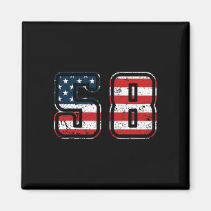 Trump 58 Presidentiellt Skjorta, Trump Tredje Pres Magnet