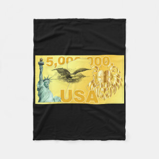 Trump 5 miljoner dollar förmögen migrant amerikan  fleecefilt