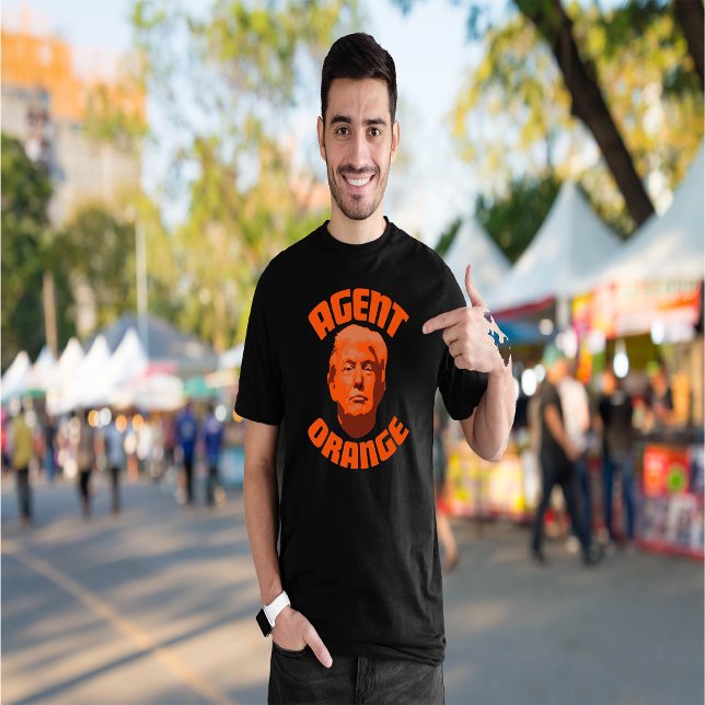 Trump Agent Orange Anti Donald Trump T Shirt (Skapare uppladdad)
