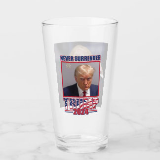 Trump Aldrig överlämnande Glaskopp