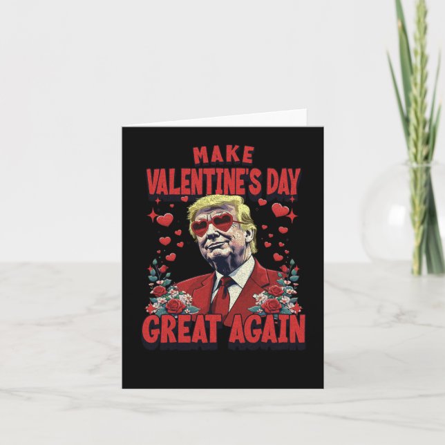 Trump Alla hjärtans dag-kort  Kort (Framsida)