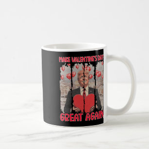 Trump Alla hjärtans dag Tröja Gör Alla hjärtans da Kaffemugg