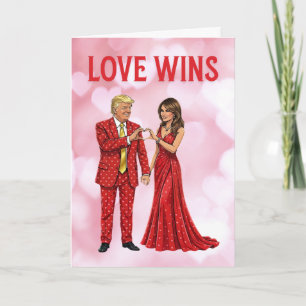 Trump Alla hjärtans dag Trump Alla hjärtans dag- Kort