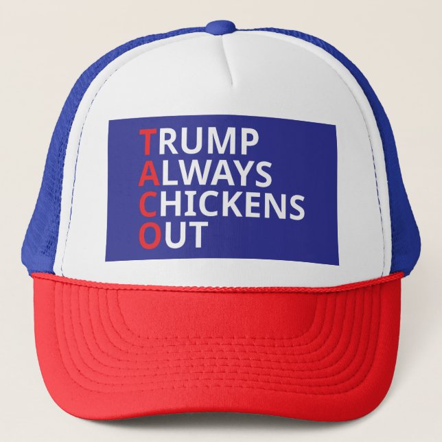 Trump Alltid Chickut Keps (Framsida)