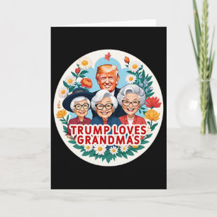 Trump älskar mormor mors dag kort