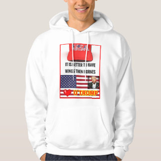 Trump Älskare Manar Basic Hooded Sweatshirt