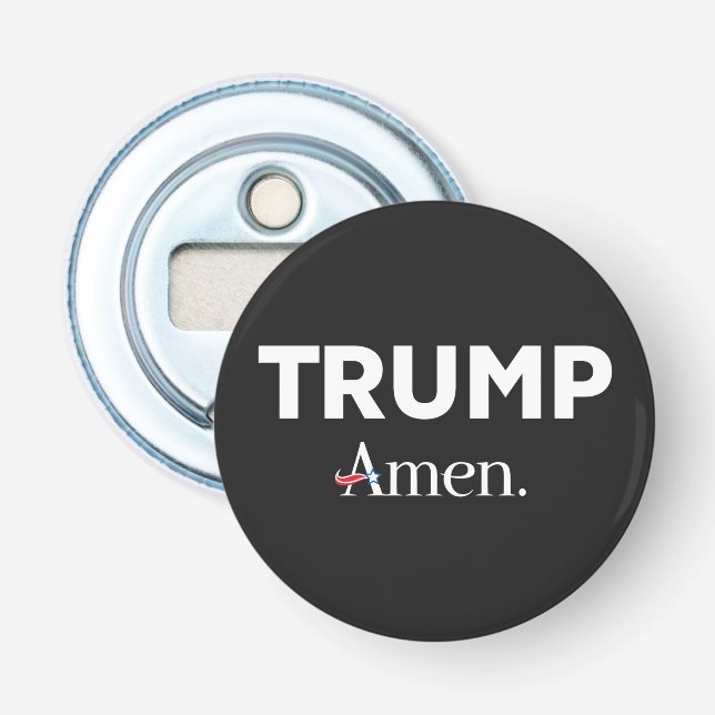 Trump Amen Flasköppnare (Framsidan)