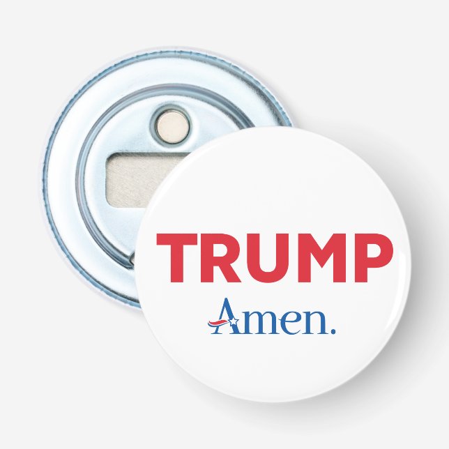 Trump Amen Flasköppnare (Framsidan)