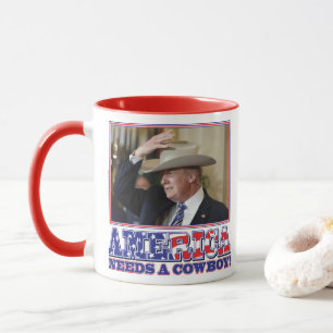 TRUMP-AMERICA-COWBOY MUGG