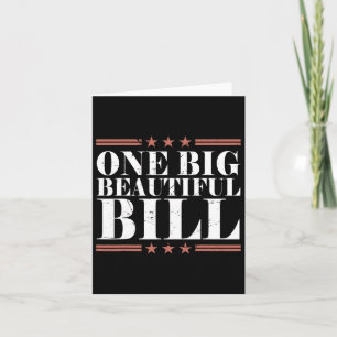 Trump American Big Bill One Big BeSnygg Bill Pol Kort